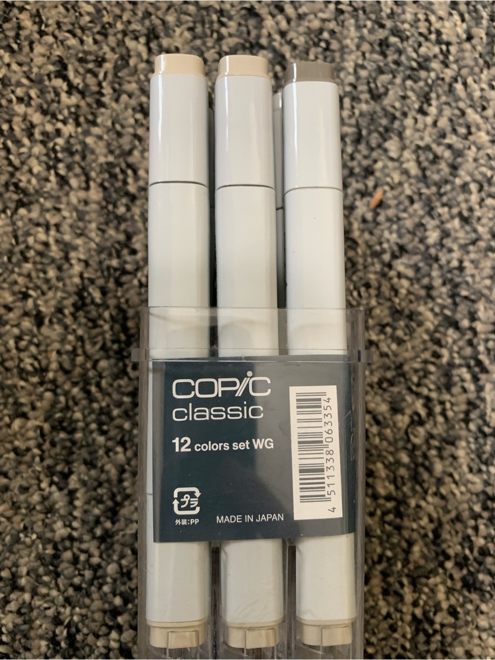 Classic Copic Marker Set - Warm Gray & Beige Caps